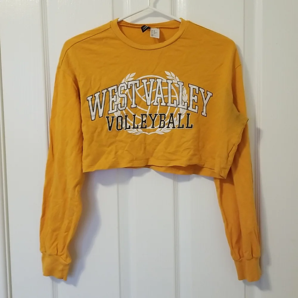Divided Crop Top - Picture 1 of 3